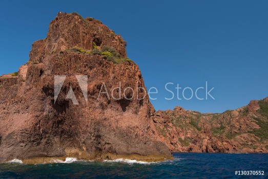 Picture of Rocky coast of the natural park Scandola